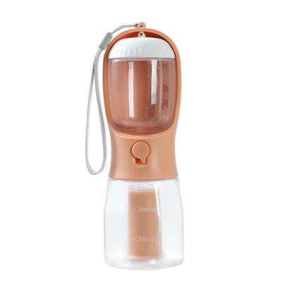 3-in-1 Portable Dog Water Bottle – Hydration, Food & Waste Bags in One! - Aussie Pets Store