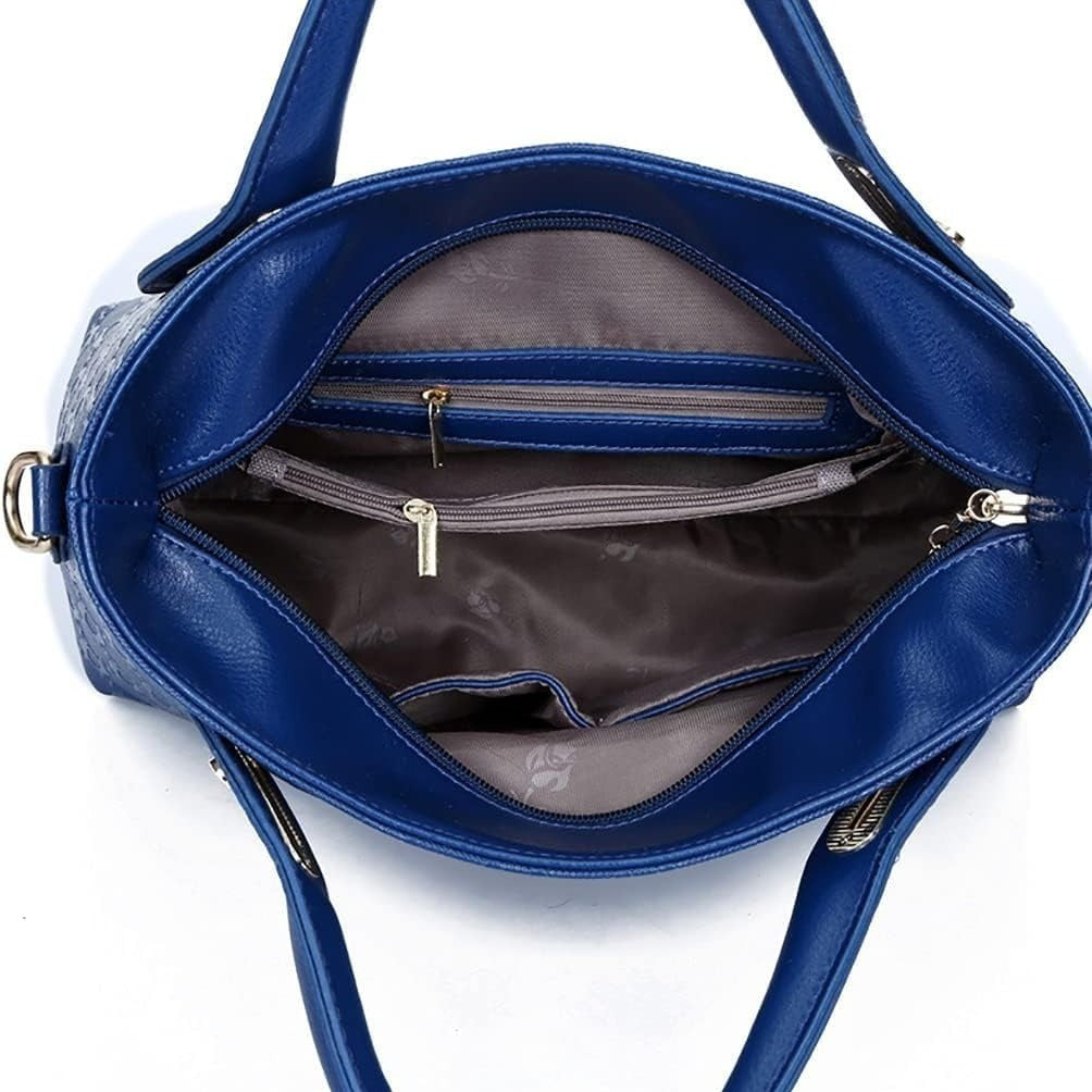 Leather Handbag Set