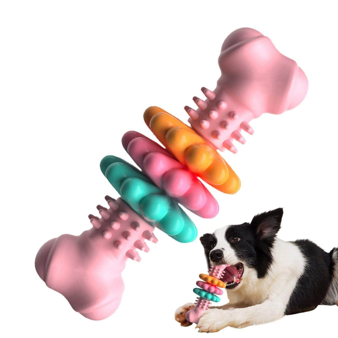 Indestructible Dog Bone Chew Toy – Tough, Fun & Teeth-Cleaning! - Aussie Pets Store