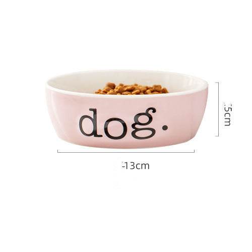 Premium Ceramic Pet Bowl – Stylish & Durable Feeding Solution 🐾🍽️ - Aussie Pets Store
