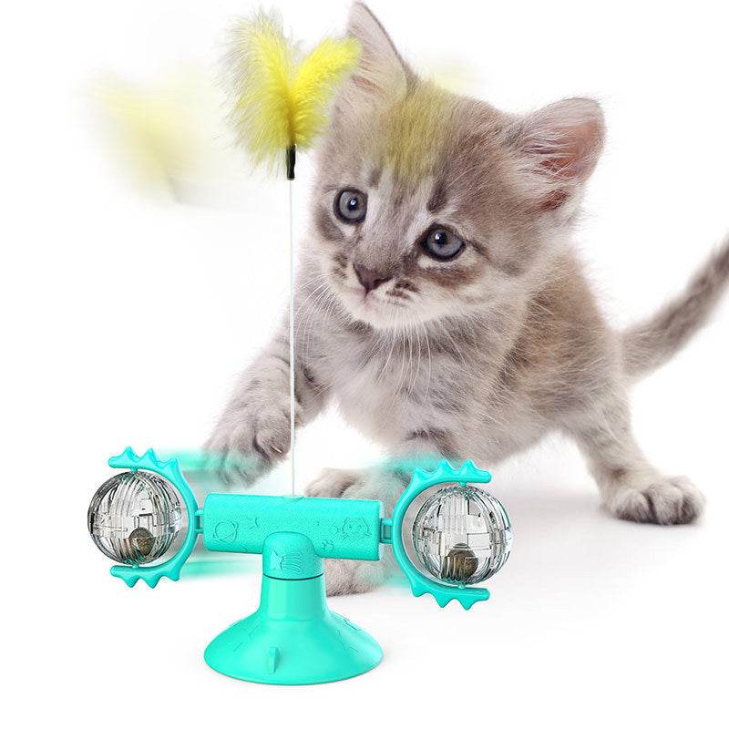 Cat Rotating Windmill Multi-Function Toy - Aussie Pets Store