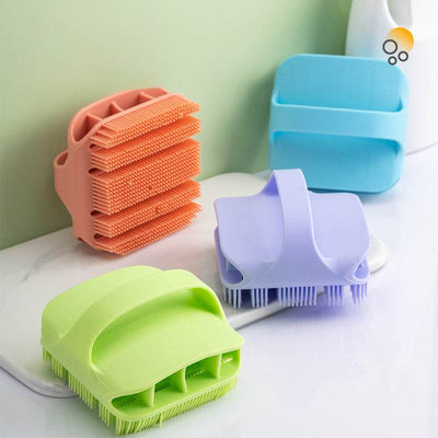 Silicone Scalp Massager & Shampoo Brush – Deep Clean & Relaxation in One! 🛁 - Aussie Pets Store