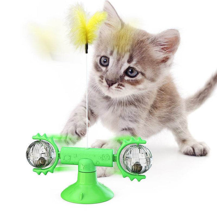 Cat Rotating Windmill Multi-Function Toy - Aussie Pets Store