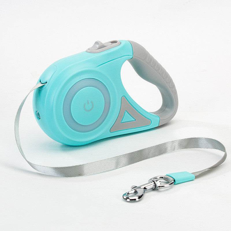 Dog Leash Retractable Leash And Dog Collar Spotlight Automatic Pet Dog Cat Traction Rope For Small Medium Dogs Pet Product - Aussie Pets Store