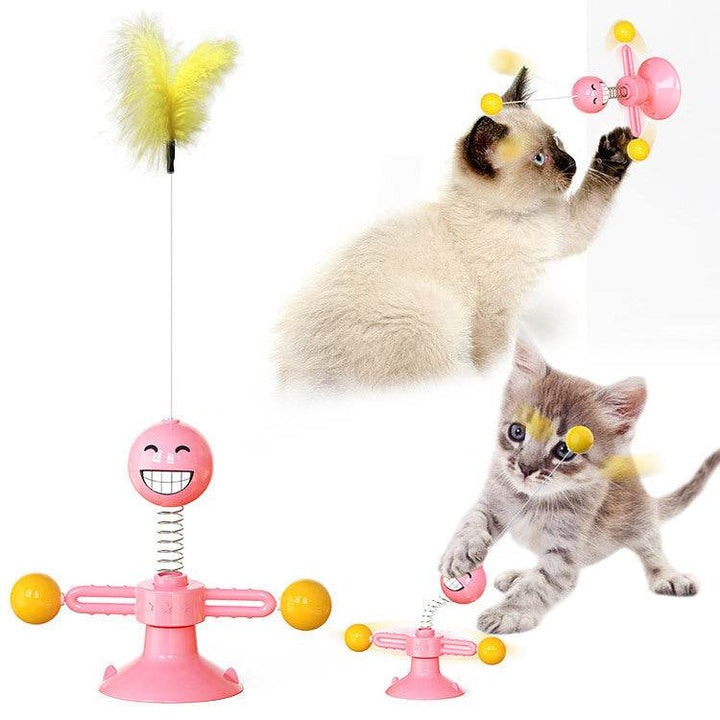 Cat Rotating Windmill Multi-Function Toy - Aussie Pets Store
