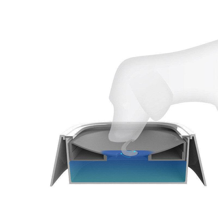 1.5L Cat Dog Water Bowl Carried Floating Bowl Anti-Overflow Slow Water Feeder Dispenser Pet Fountain ABS&PP Dog Supplies - Aussie Pets Store