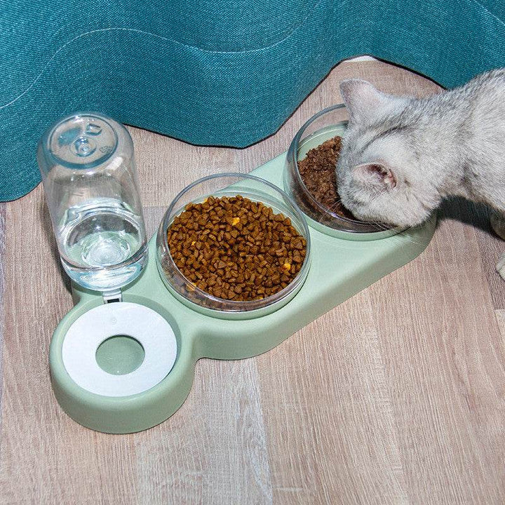 Pet Cat & Dog Bowl – Automatic Feeder with Water Fountain - Aussie Pets Store