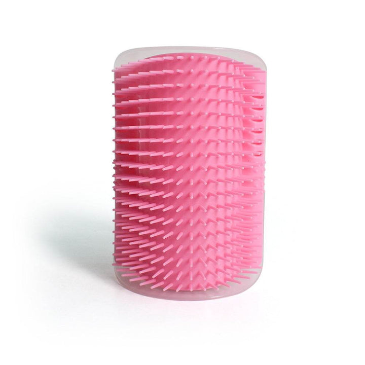 Self-Grooming Pet Corner Brush 🐱✨ - Aussie Pets Store
