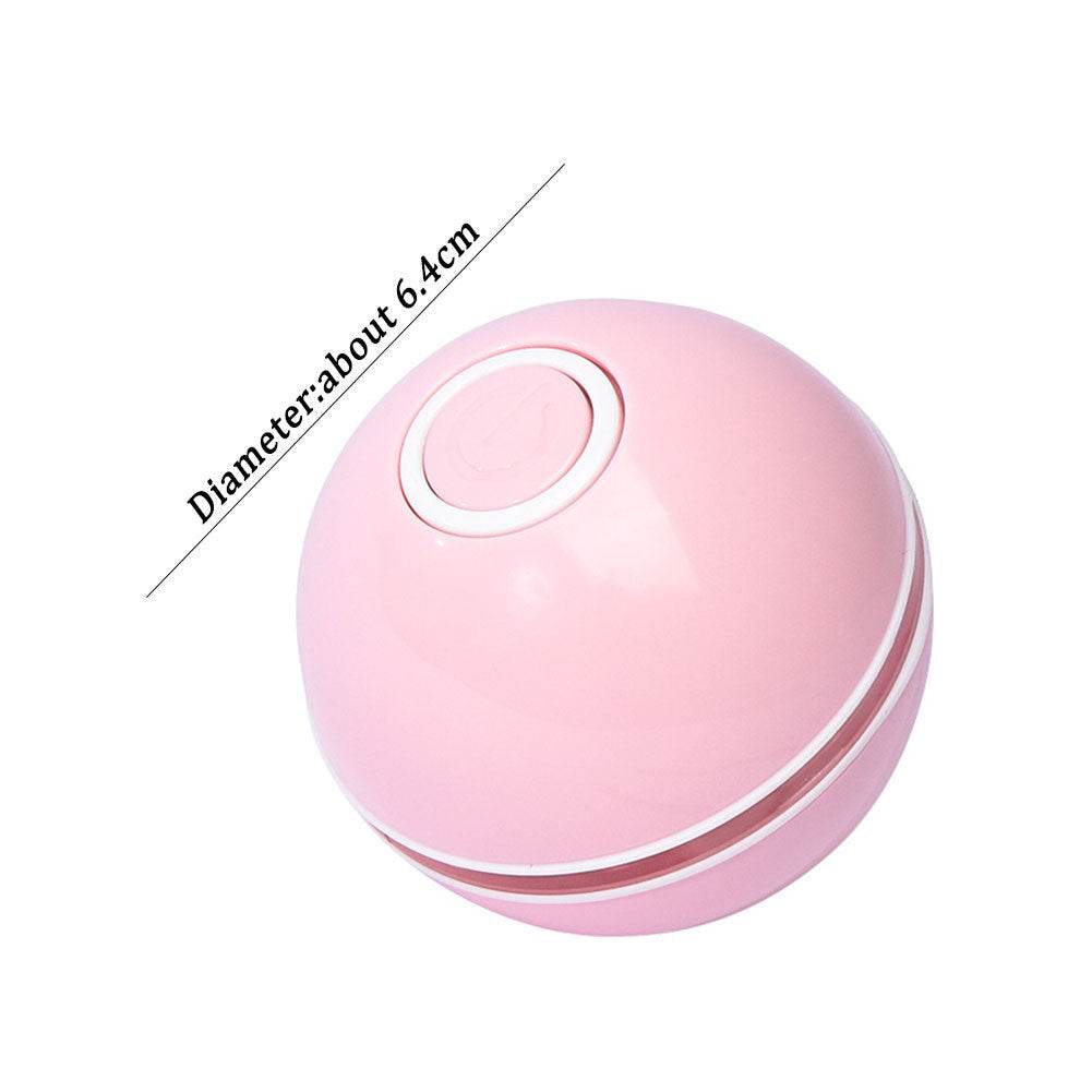Colorful Smart Interactive Cat Toy – 360° LED Rotating Ball 🎾✨ - Aussie Pets Store