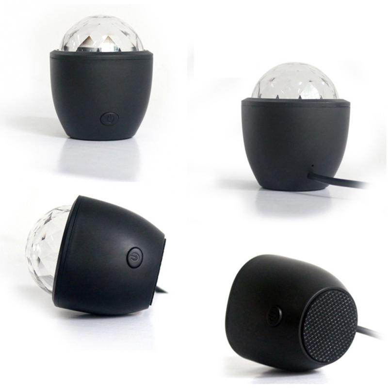 ✨ Mini Voice-Activated LED Crystal Magic Ball Light 🎶💃 - Aussie Pets Store