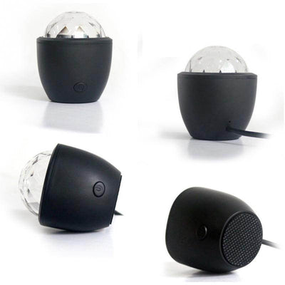 ✨ Mini Voice-Activated LED Crystal Magic Ball Light 🎶💃 - Aussie Pets Store