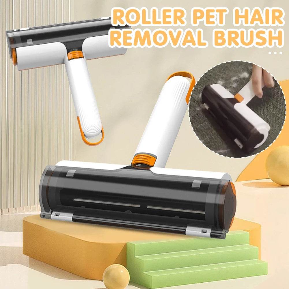 2 In 1 Pet Hair Removal Roller Multifunctional Portable Washable Hair Removal Brush Pet Supplies - Aussie Pets Store