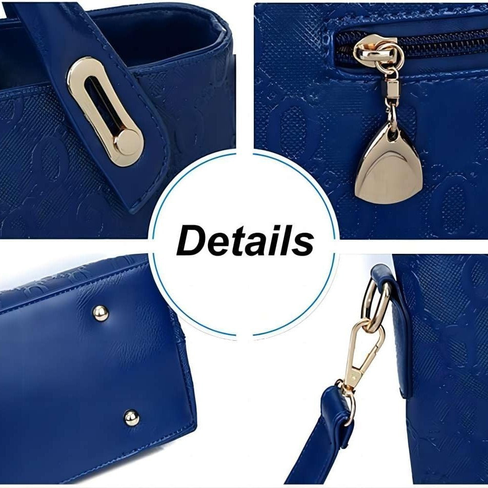 Leather Handbag Set