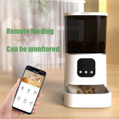 Smart Automatic Pet Feeder – Large Capacity with WiFi & Voice Control - Aussie Pets Store