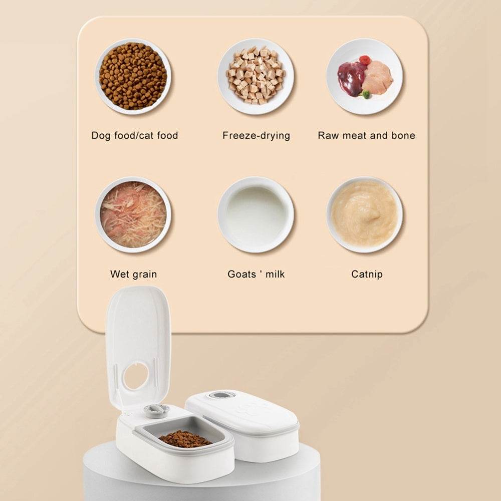 Automatic Pet Feeder Smart Food Dispenser For Cats Dogs Timer Stainless Steel Bowl Auto Dog Cat Pet Feeding Pets Supplies - Aussie Pets Store