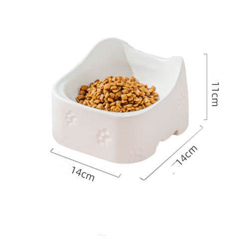 Premium Ceramic Pet Bowl – Stylish & Durable Feeding Solution 🐾🍽️ - Aussie Pets Store