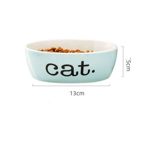 Premium Ceramic Pet Bowl – Stylish & Durable Feeding Solution 🐾🍽️ - Aussie Pets Store