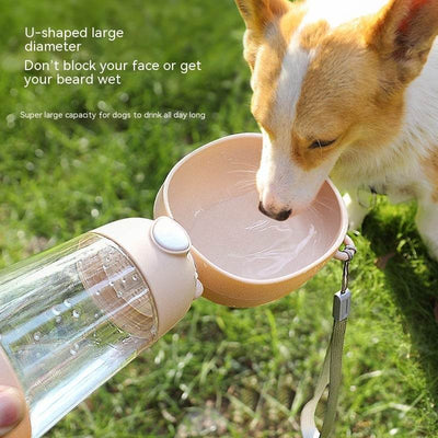 2-in-1 Design Portable Pet Water Bottle & Food Container - Aussie Pets Store