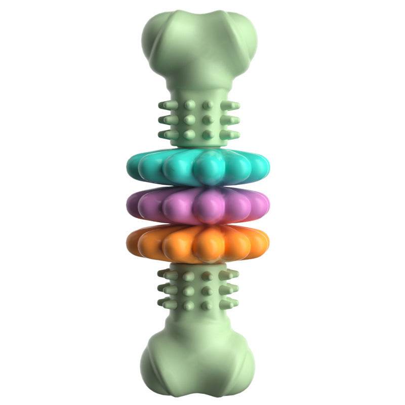 Indestructible Dog Bone Chew Toy – Tough, Fun & Teeth-Cleaning! - Aussie Pets Store