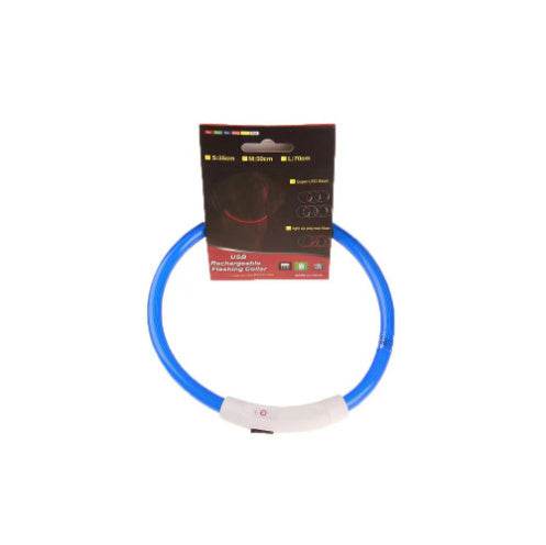🌟 USB Rechargeable Flashing Pet Safety Collar – Glow in the Dark! - Aussie Pets Store