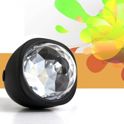 ✨ Mini Voice-Activated LED Crystal Magic Ball Light 🎶💃 - Aussie Pets Store