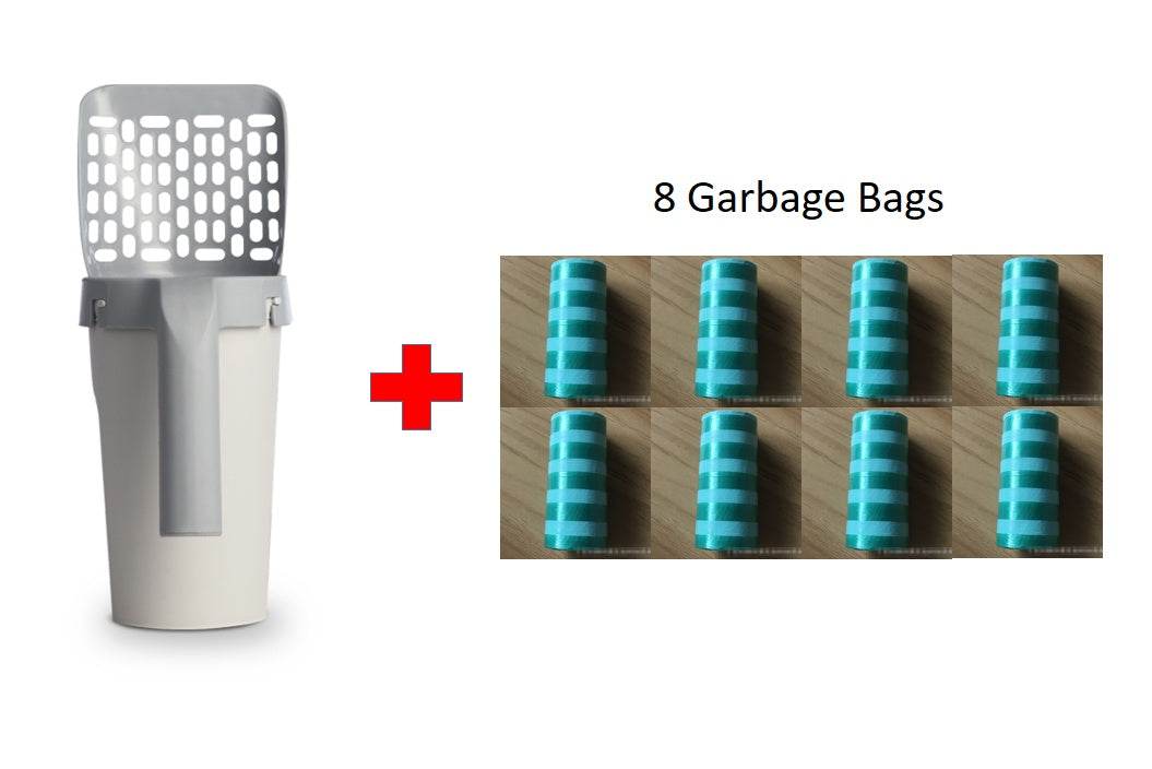 Storage Box Integrated Lazy Cat Litter Shovel Set - Aussie Pets Store
