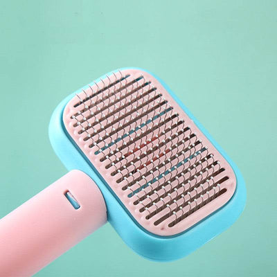 Pet Hair Brush & Massage Comb – Tangle-Free Grooming for Cats & Dogs - Aussie Pets Store
