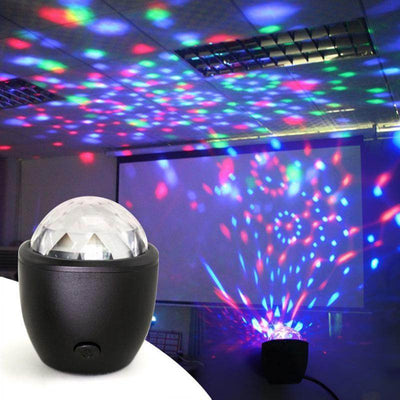✨ Mini Voice-Activated LED Crystal Magic Ball Light 🎶💃 - Aussie Pets Store