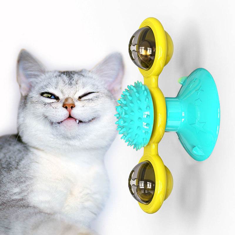 Cat Rotating Windmill Multi-Function Toy - Aussie Pets Store