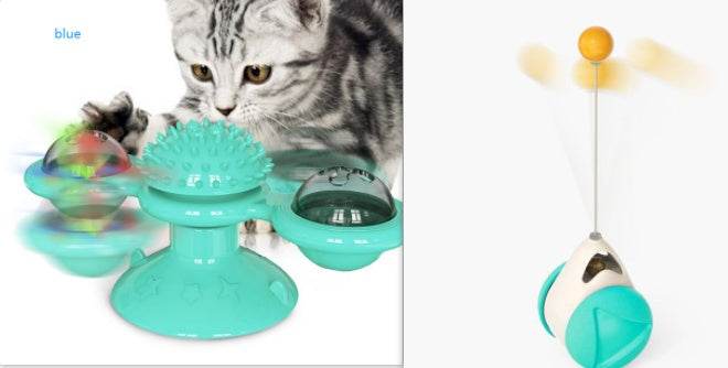 Cat Rotating Windmill Multi-Function Toy - Aussie Pets Store