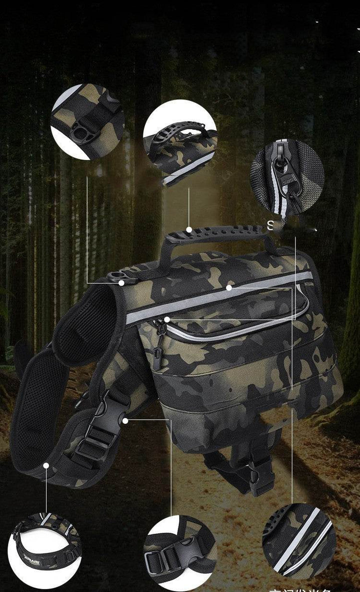 Outdoor Large Dog Backpack for Pets - Aussie Pets Store