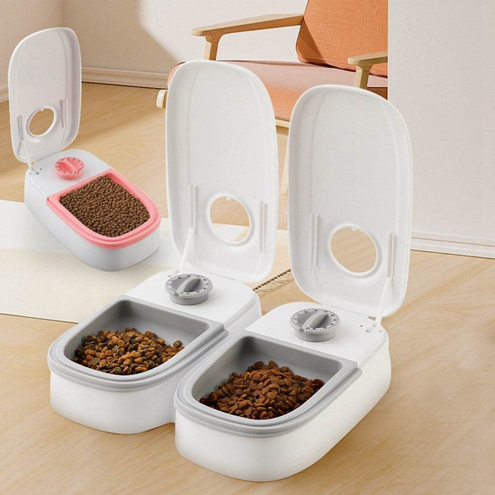Automatic Pet Feeder Smart Food Dispenser For Cats Dogs Timer Stainless Steel Bowl Auto Dog Cat Pet Feeding Pets Supplies - Aussie Pets Store