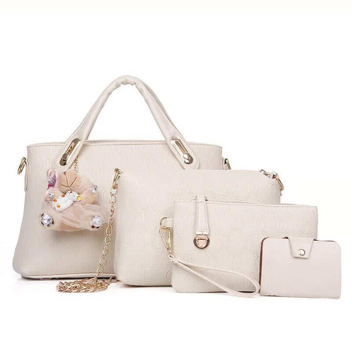 Leather Handbag Set