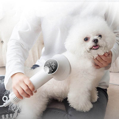 Smart Pet Hair Dryer Dog Golden Retriever Cat Grooming Hairdressing Blow & Comb Silent No Harm Pet Cleaning Supplies Pet Products - Aussie Pets Store