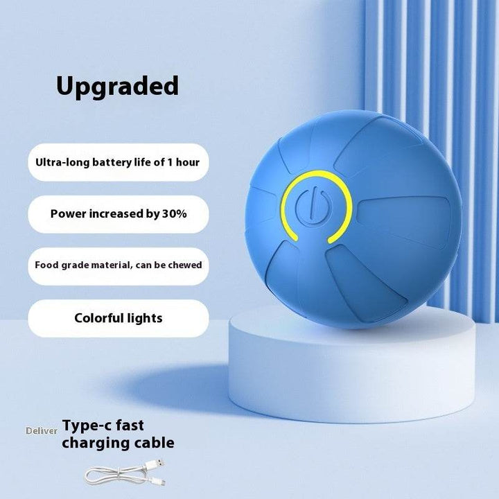 Electric Jumping Ball – Interactive Dog Toy with Lights & Motion - Aussie Pets Store