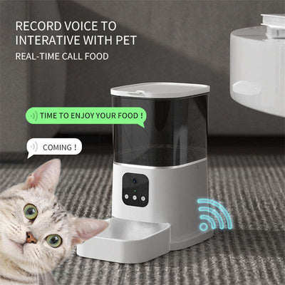 Smart Automatic Pet Feeder – Large Capacity with WiFi & Voice Control - Aussie Pets Store
