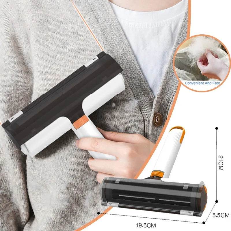 2 In 1 Pet Hair Removal Roller Multifunctional Portable Washable Hair Removal Brush Pet Supplies - Aussie Pets Store