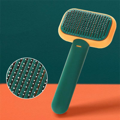 Pet Hair Brush & Massage Comb – Tangle-Free Grooming for Cats & Dogs - Aussie Pets Store