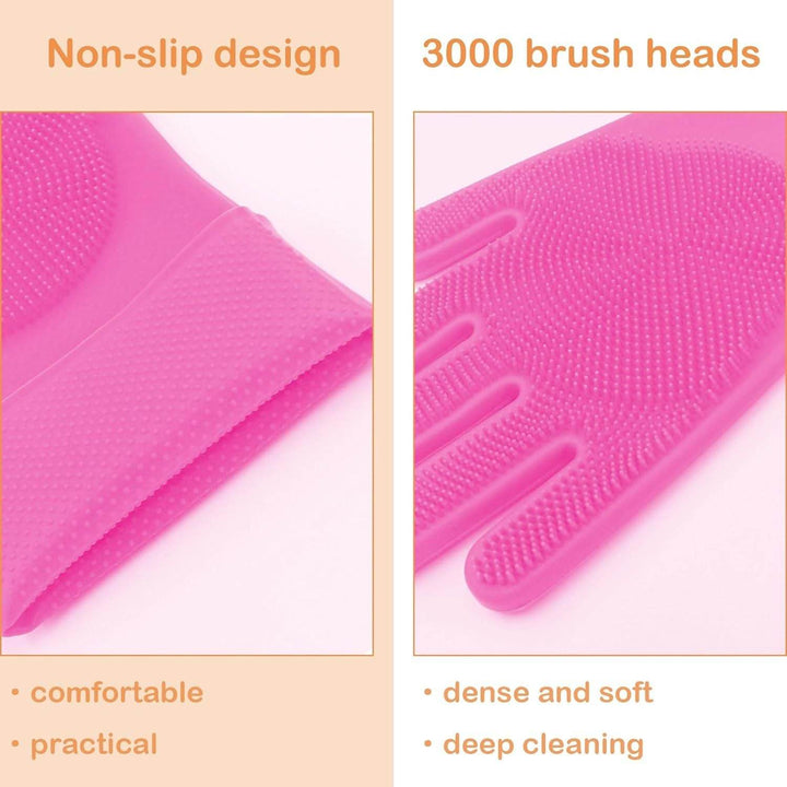 Durable Pet Grooming Gloves – The Ultimate 5-Finger Massage & Bathing Tool! 🐾 - Aussie Pets Store