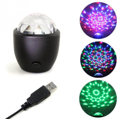 ✨ Mini Voice-Activated LED Crystal Magic Ball Light 🎶💃 - Aussie Pets Store
