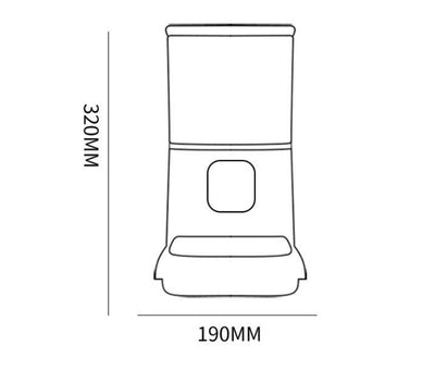 Smart Automatic Pet Feeder – Large Capacity with WiFi & Voice Control - Aussie Pets Store