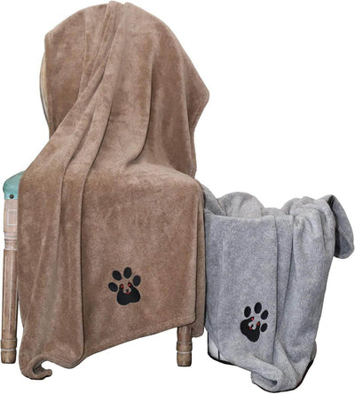 Super Absorbent Dog Bath Towel – Fast Drying & Ultra Soft! 🐾 - Aussie Pets Store