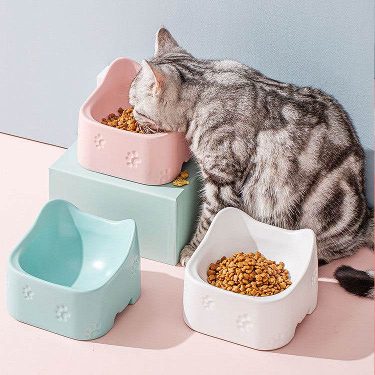 Premium Ceramic Pet Bowl – Stylish & Durable Feeding Solution 🐾🍽️ - Aussie Pets Store