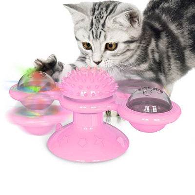 Cat Rotating Windmill Multi-Function Toy - Aussie Pets Store