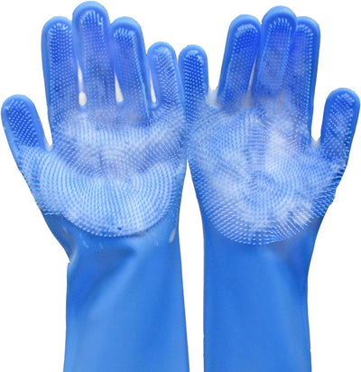 Durable Pet Grooming Gloves – The Ultimate 5-Finger Massage & Bathing Tool! 🐾 - Aussie Pets Store