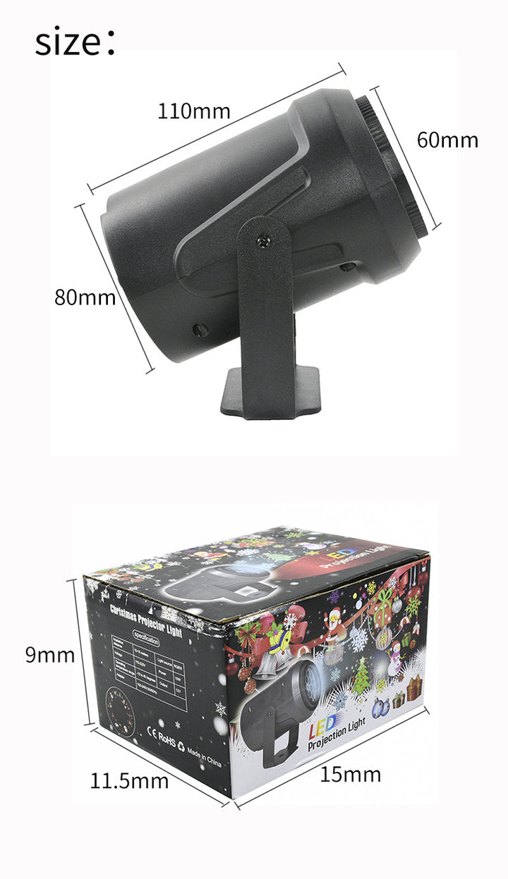 Snowflake Projector Lamp