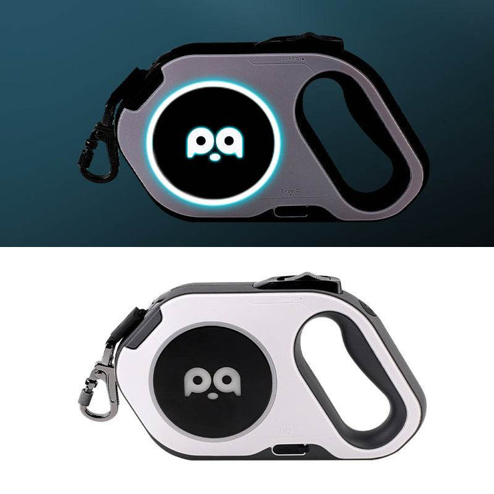 New LED Light Retractable Dog Leash – Walk in Style & Safety! - Aussie Pets Store