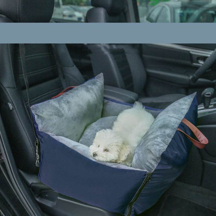 Fashion Car Seat Pet Bed – Cozy, Secure & Waterproof! 🐶🐱 - Aussie Pets Store