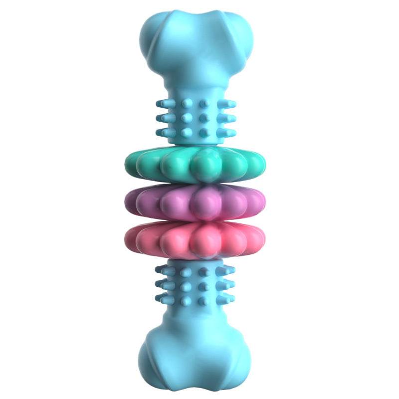 Indestructible Dog Bone Chew Toy – Tough, Fun & Teeth-Cleaning! - Aussie Pets Store