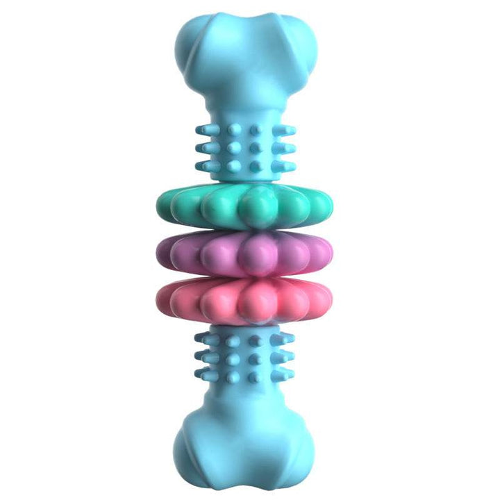 Indestructible Dog Bone Chew Toy – Tough, Fun & Teeth-Cleaning! - Aussie Pets Store